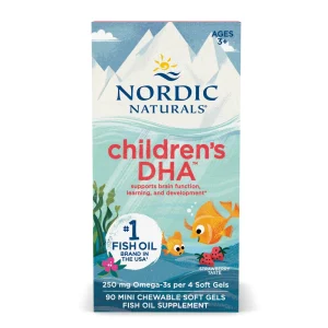 Nordic Naturals Children's DHA Omega 3, Strawberry - 90 softgeluri