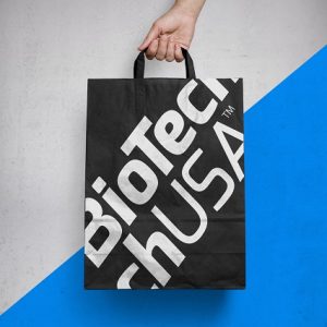 BioTech Pungi de hârtie / Paper bag 45x48 LARGE - 200 bucăți