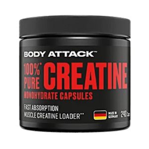 Body Attack 100% Pure Creatine 240 capsule